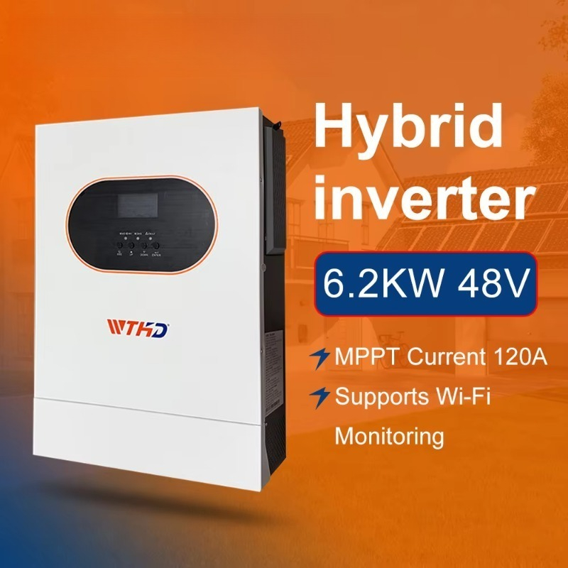 Hybrid Solar Inverter - 6.2KW Jednofazowy Inwerter Solarny Hybrydowy Off