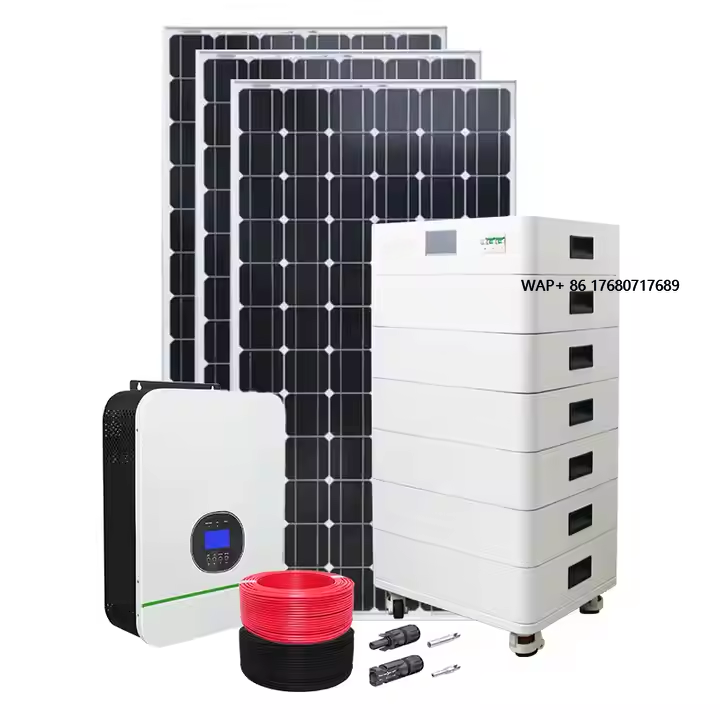 Solar Panel System 10Kw - Paneli słonecznych z akumulatorem i falownikiem