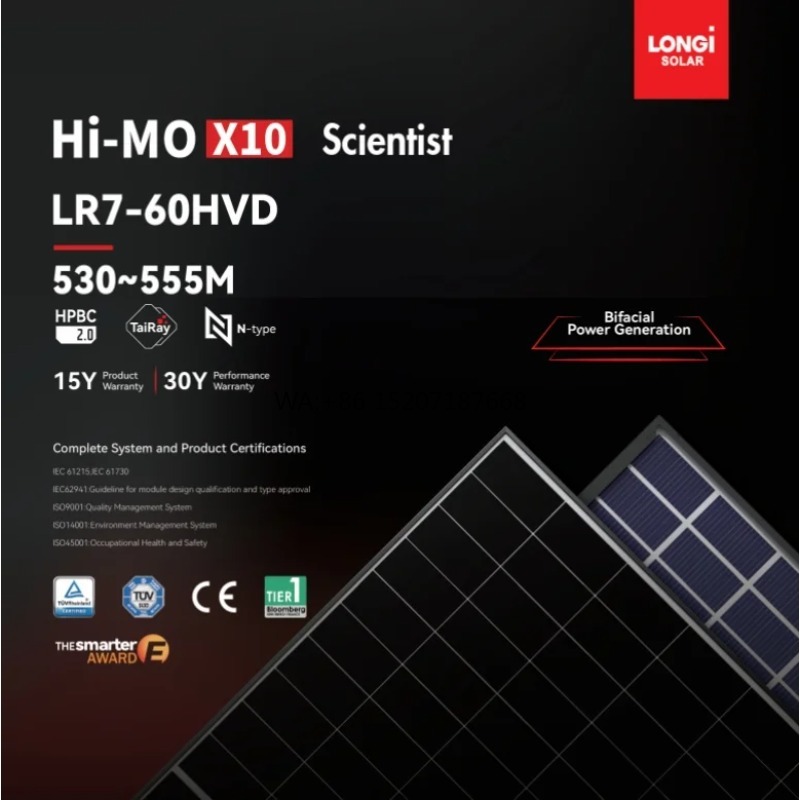 Solar Panel Monocrystalline - Szklane, dwustronne, monokrystaliczne panele słoneczne o