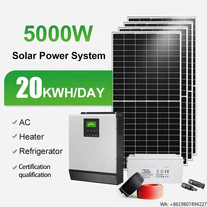 Solar Panel System 10Kw - Kompletny zestaw systemu solarnego 5kW 10kW