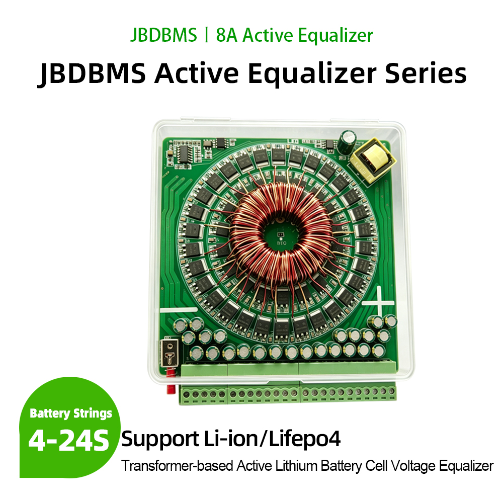 Battery Equalizer Balancer - JBDBMS 4-24S 8A – aktywny balanser