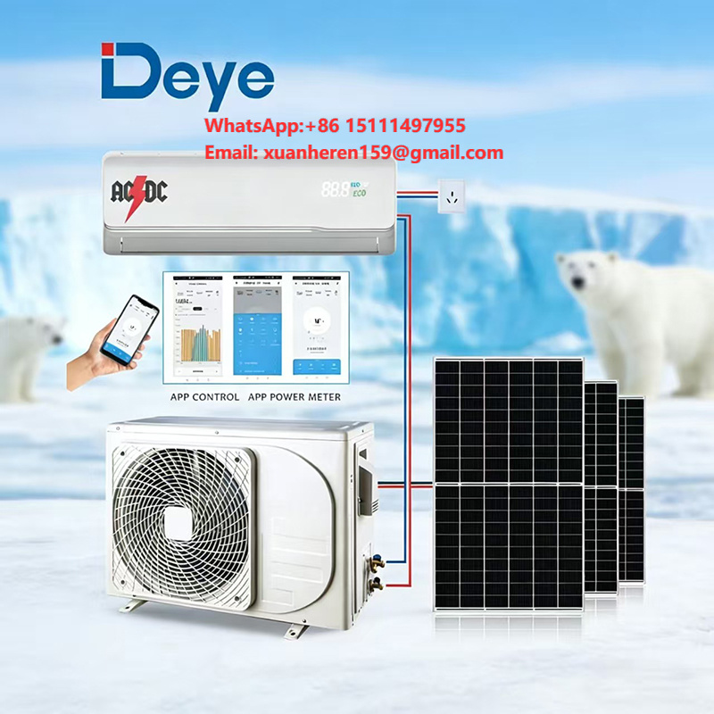 Hybrid Solar Inverter - Hybrydowy klimatyzator solarny Deye 24000Btu z
