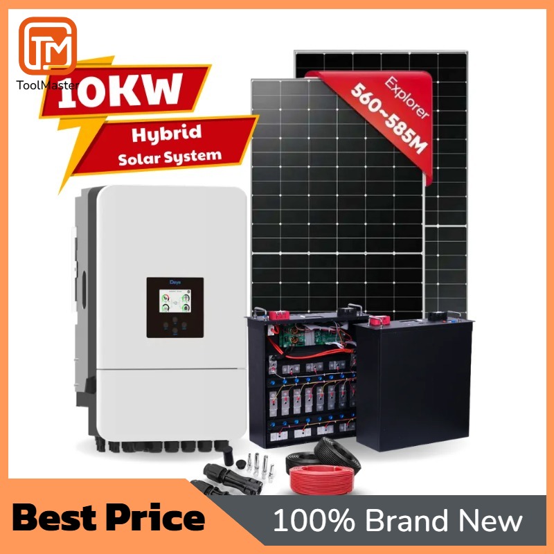 Hybrid Solar Inverter - 【Gorąca Wyprzedaż】10KW System Solarny Deye 3-fazowy