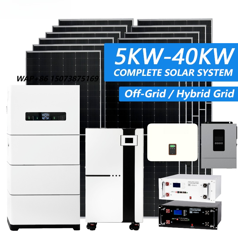 Solar Panel System 10Kw - Kompletny zestaw solarny hybrydowy off-grid 20kW,