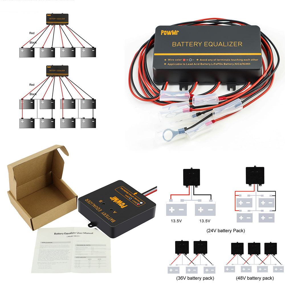PowMr USA 24V 48V Balanser Bat – Battery Equalizer Balancer recenzja i cena