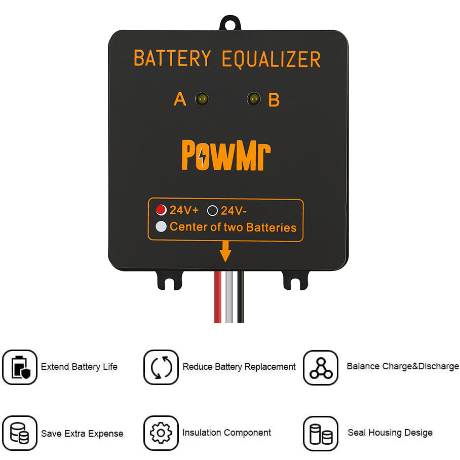 PowMr BE24 Balanser Akumulator – Battery Equalizer Balancer recenzja i cena