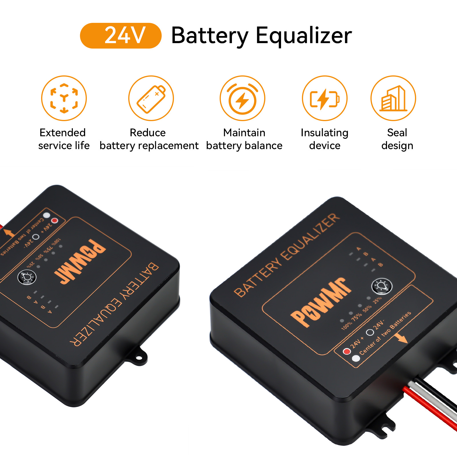 PowMr BE24 Balanser Akumulator – Battery Equalizer Balancer recenzja i cena